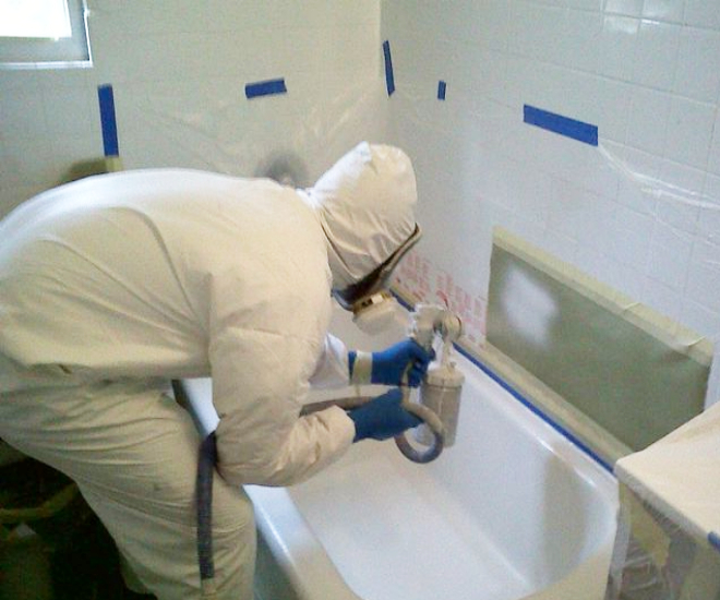 nyc  bathtub reglazing refinishing services before after